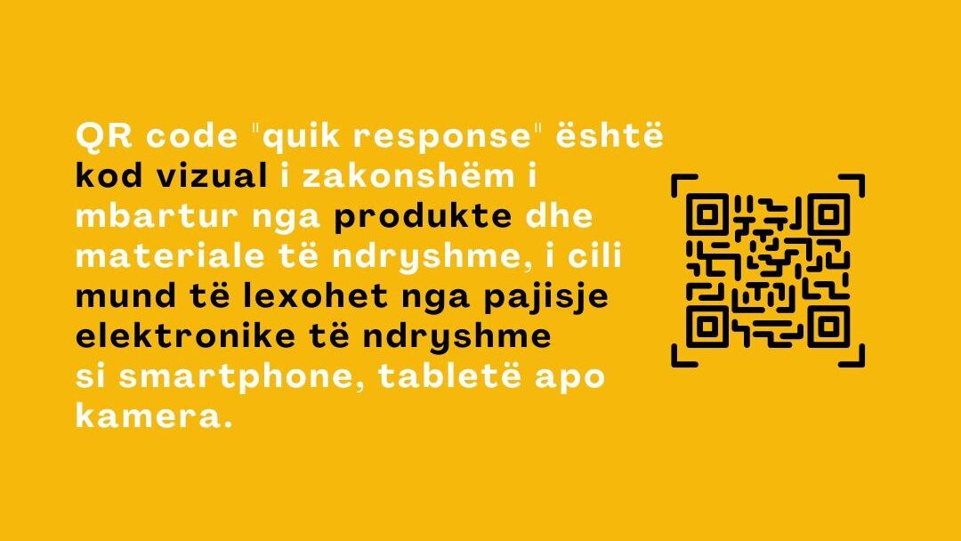 QR Code falas nga DurresInfo për bizneset