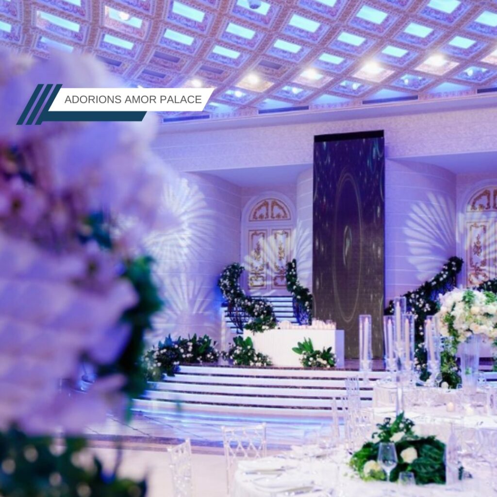 adorinos amor palace për evente luksoze