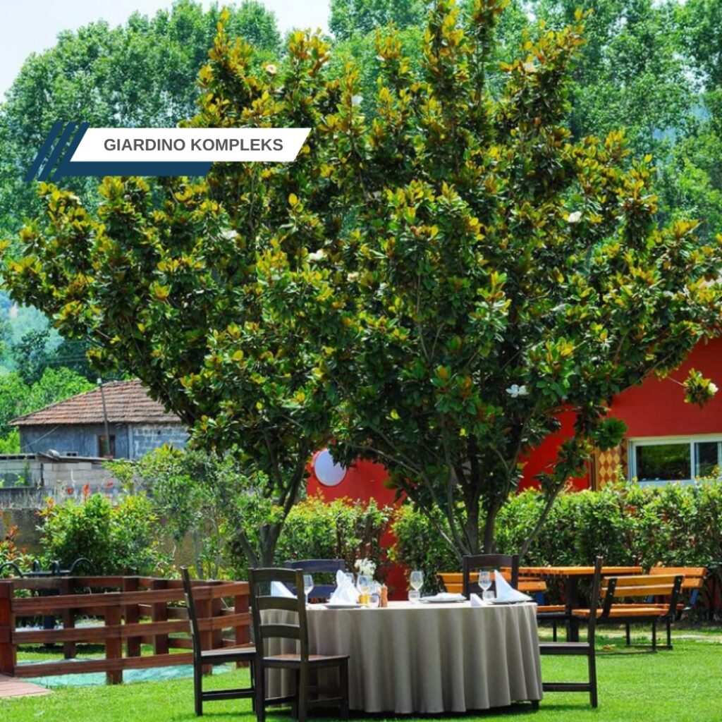 giardino kompleks qetesi dhe rehat ne gjirin e durresit