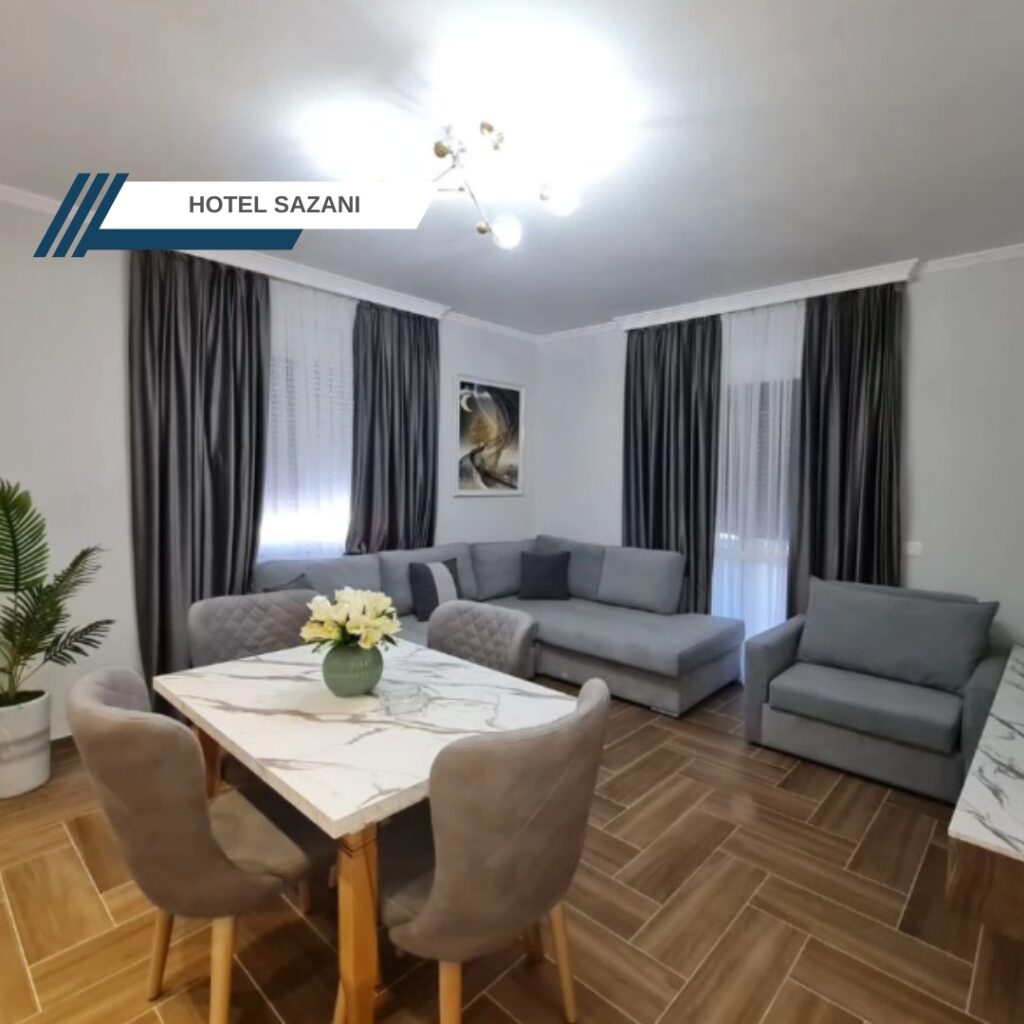hotel sazani komoditet dhe luks ne bregdet