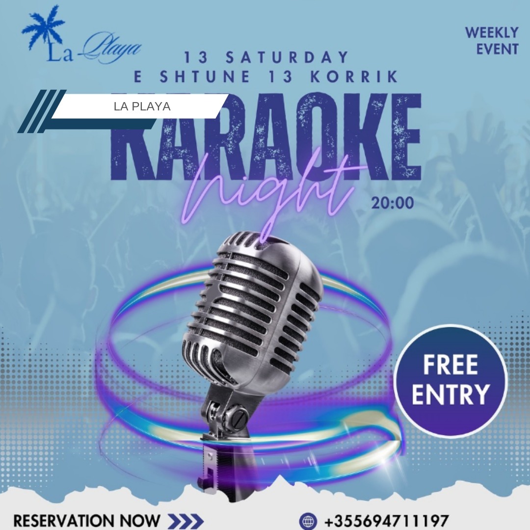 la playa karaoke