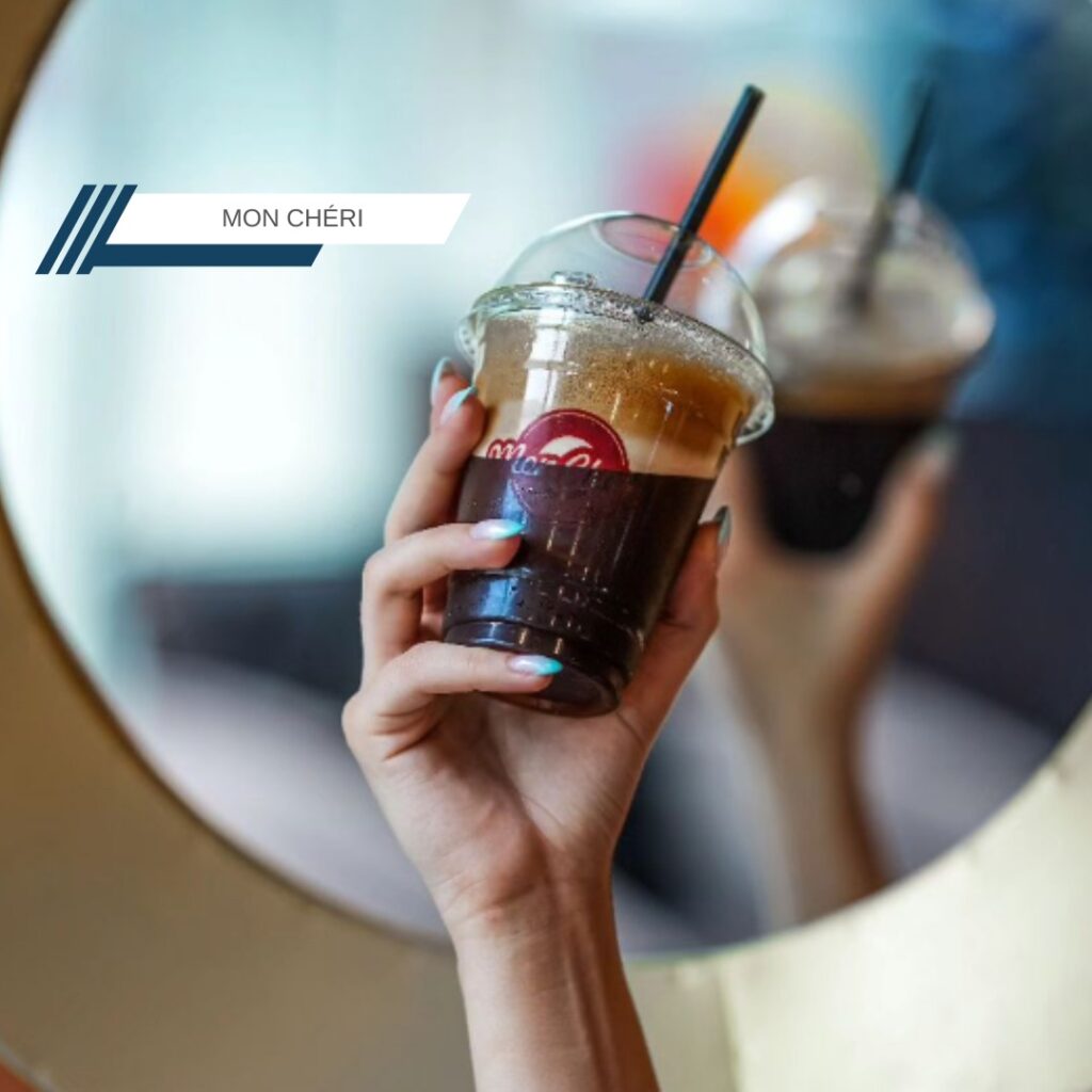 mon cheri elegant setting and premium coffee
