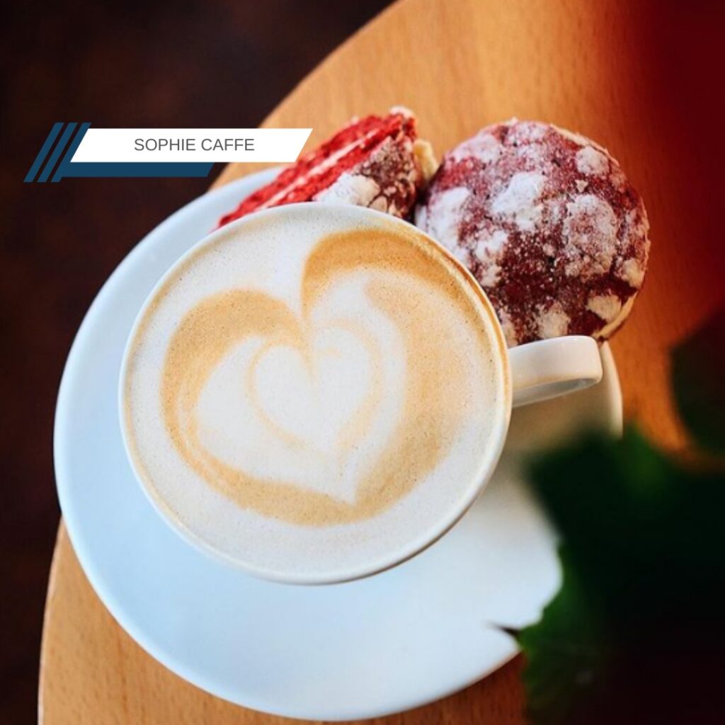 sophie caffe modern decor and delicious coffee