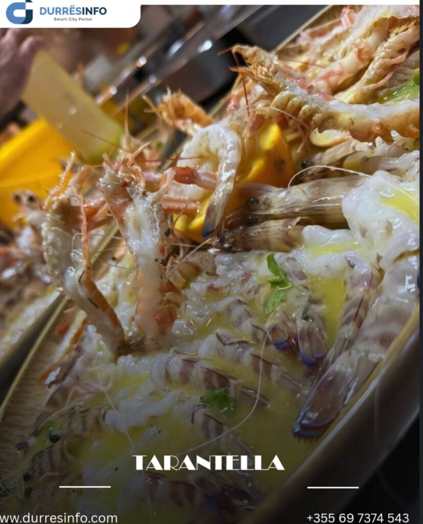 fundjava në durrës krudo deti te restorant tarantella