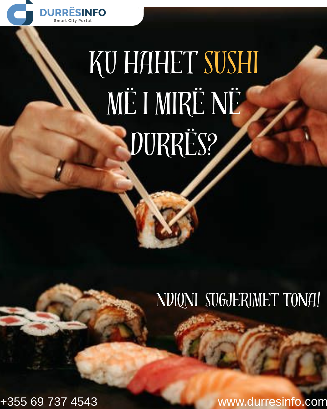 Ku hahet sushi më i mirë në Durrës - Durrës Info