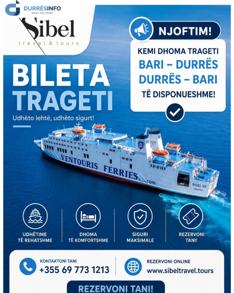 Sibel Travel and Tours - Agjencite turistike me te pelqyera ne Durres