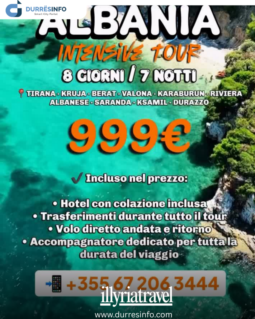 Illyria Travel - Agjencite turistike me te pelqyera ne Durres