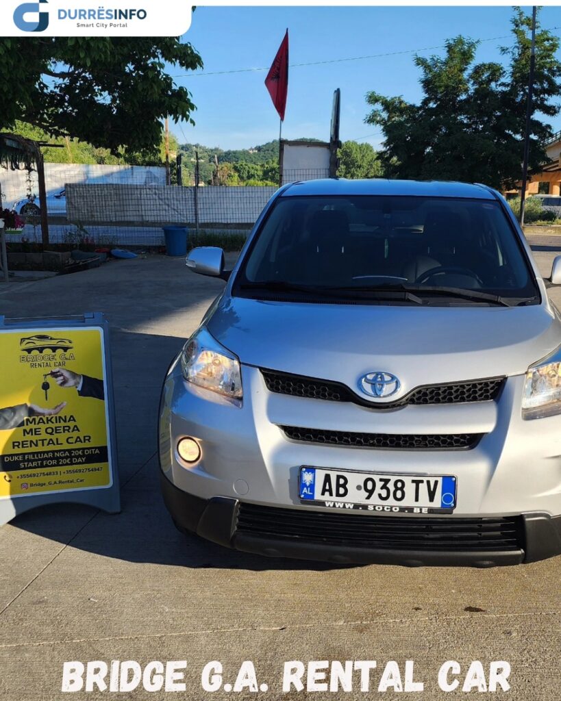 bridge g.a. rental car makina me qira ne durres durresinfo